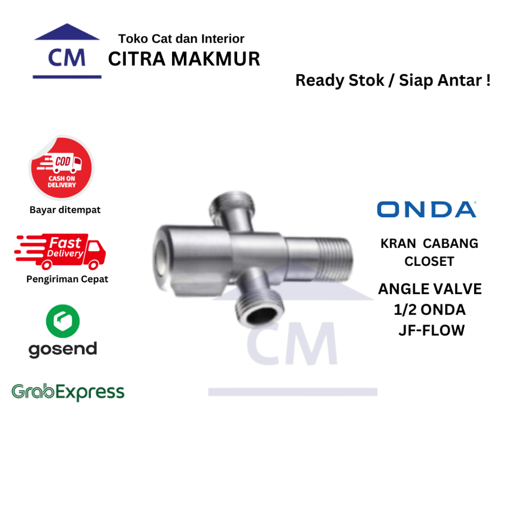 ONDA Kran Cabang Closet 1/2" JF-FLOW