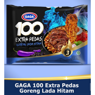 

GAGA 100 EXTRA PEDAS GORENG LADA HITAM