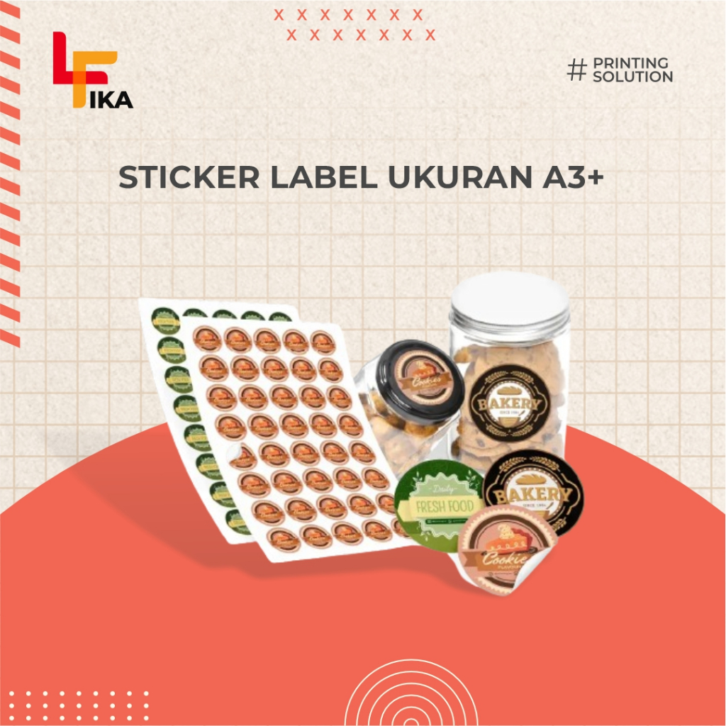 

STICKER LABEL A3+