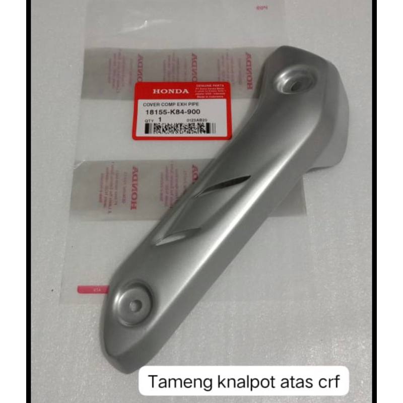 Cover Pelindung Knalpot Motor Honda CRF 150L