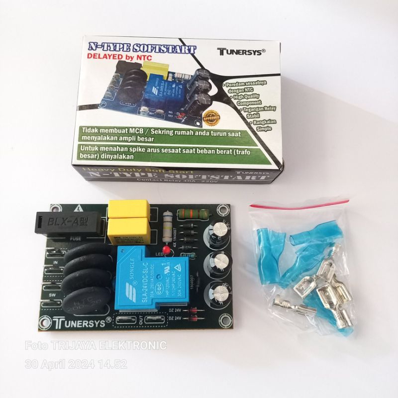 Kit Soft Start Delayed 30A Tunersys Softstart Anti Jeglek