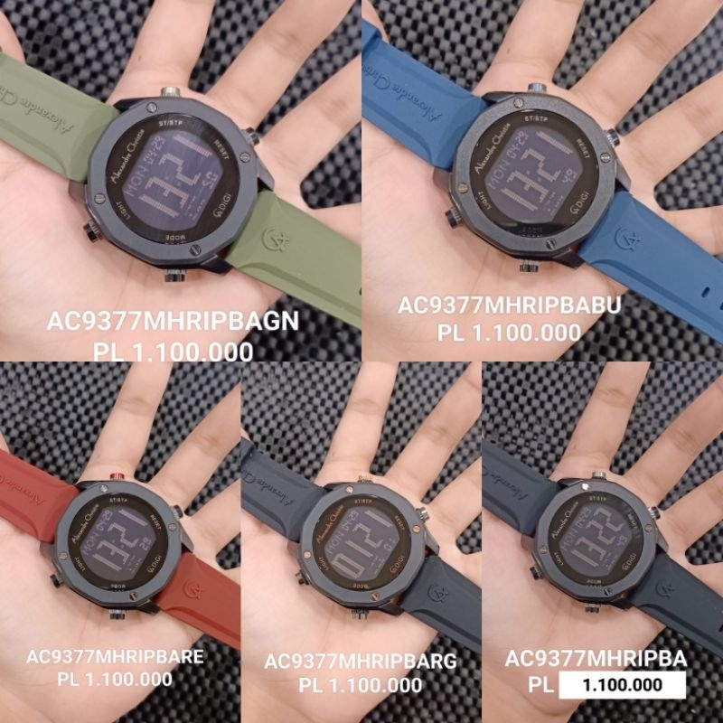 Alexandre Christie Pria AC 9377 MH Rubber Original