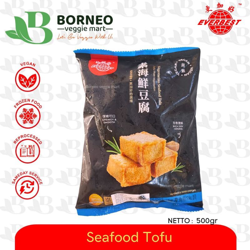 

Seafood Tofu Vegetarian 500gr