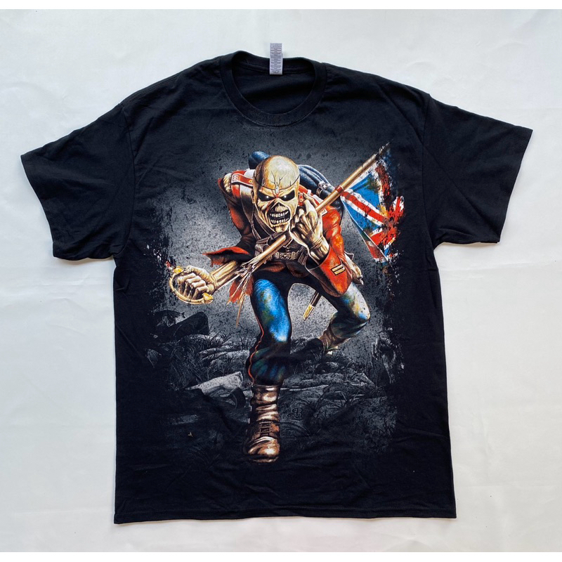 IRON MAIDEN  THE TROOPER JUMBO PRINT T-Shirt import original
