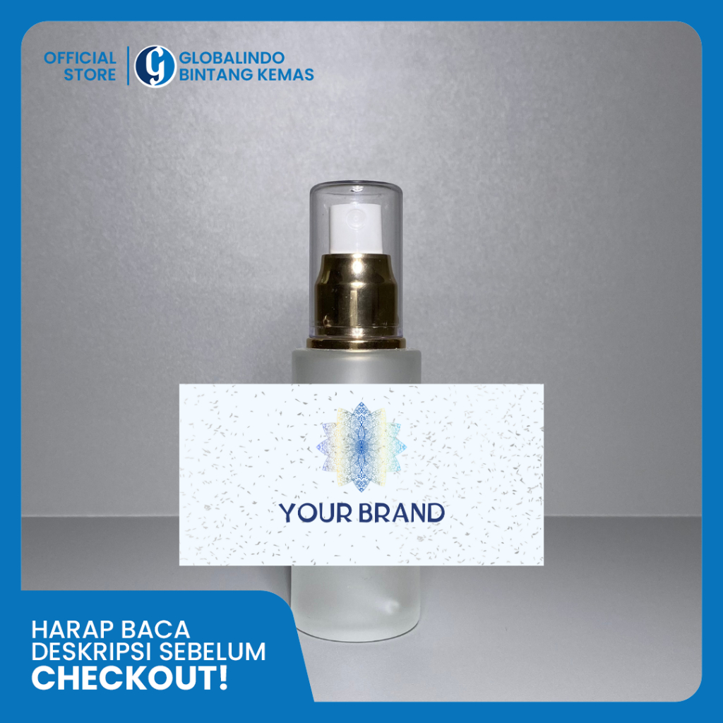 

Stiker Label Skincare Pot Cream | Cetak Label Stiker Skincare | Pot Plastik Jar Light