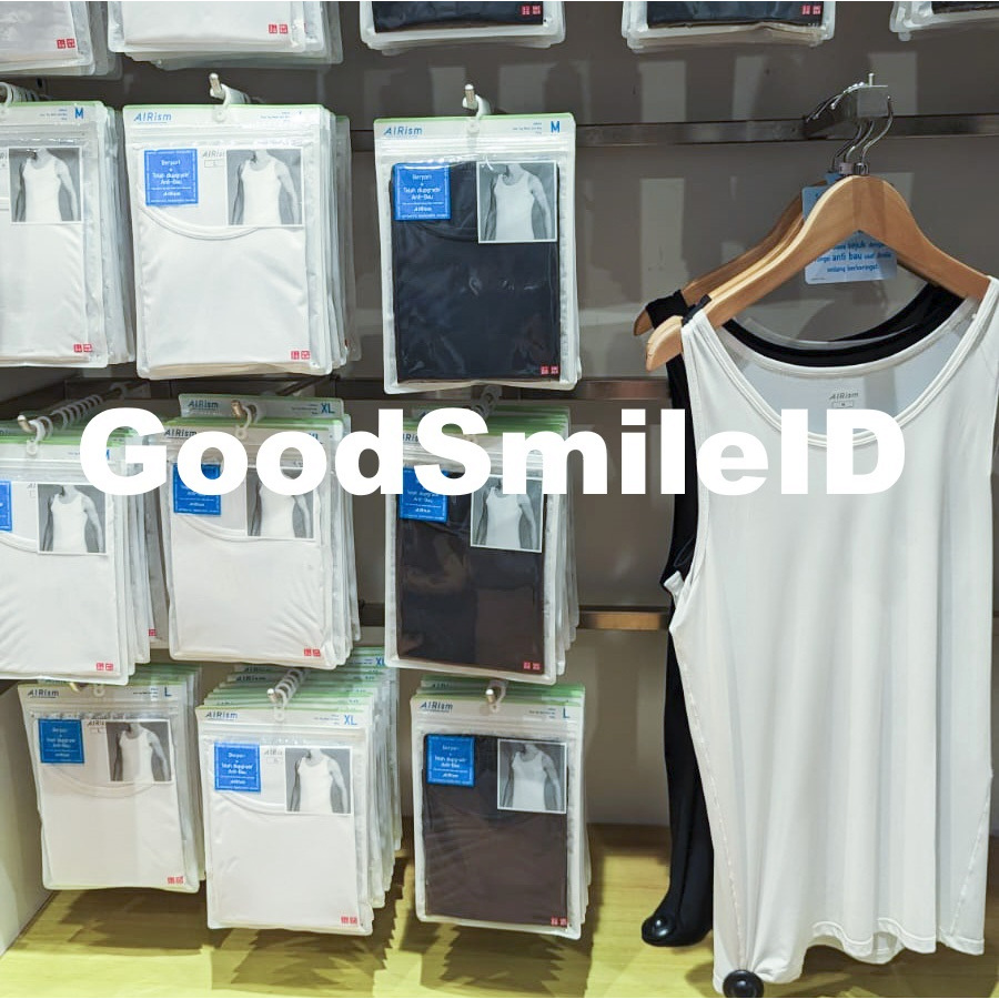 SALE MEN Tank Top AIRism Kaos Dalam Pria Singlet Dalaman Cowok JASTIP SALE UNIQLO