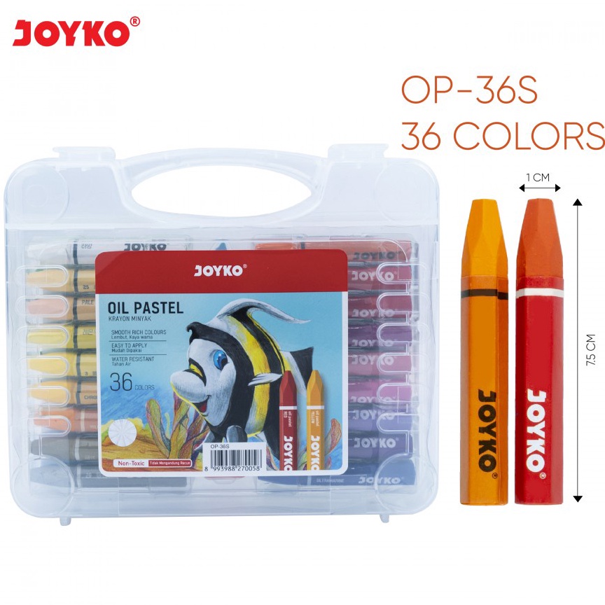 

Crayon krayon Titi Oil Pastel 36 warna ART A1G7