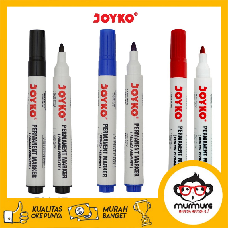 

MURMURE I JOYKO PERMANENT MARKER SPIDOL PERMANEN ROUND TIP