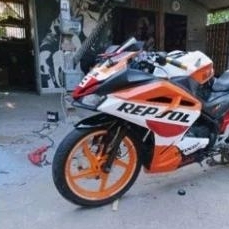 Fairing bagian depan + Cover Tangki CBR250RR pnp CBR150R lokal k45/k45a