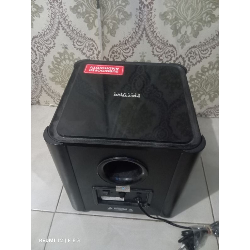 Aktif Subwofer TV Android Polytron 32 - 43 inch cabutan originall