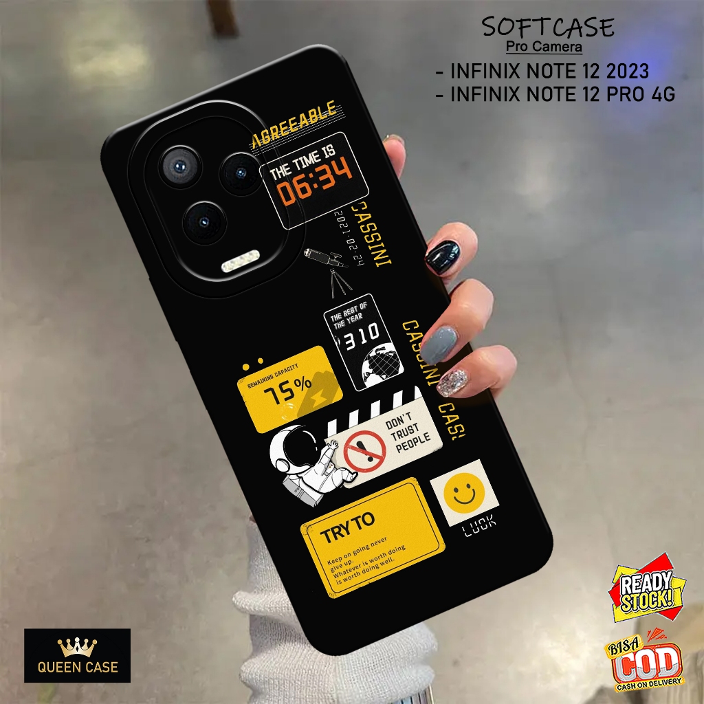 Case Hp INFINIX NOTE 12 2023 , INFINIX NOTE 12 PRO 4G Terbaru - Fashion Case AESTHETIC - Casing Hp I