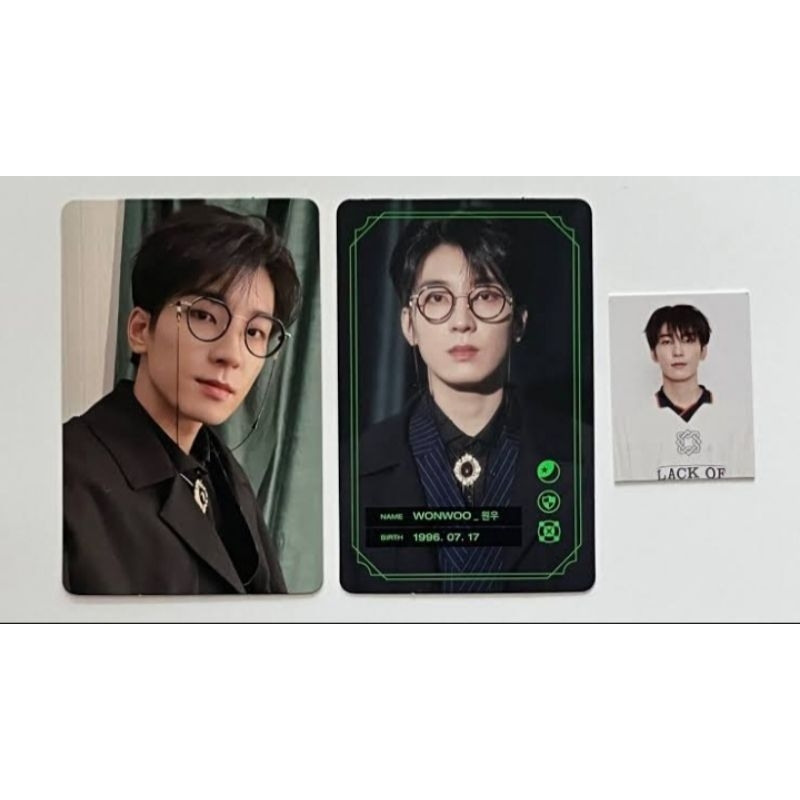 Wonwoo Potter Set Membership Kit WonPot Game Boi GAM3 BO1