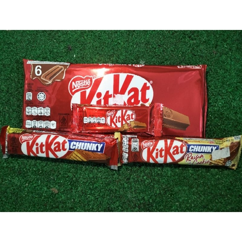 

Nestle KitKat Wafer Milk Chocolate Wafer Cokelat Impor Malaysia HALAL