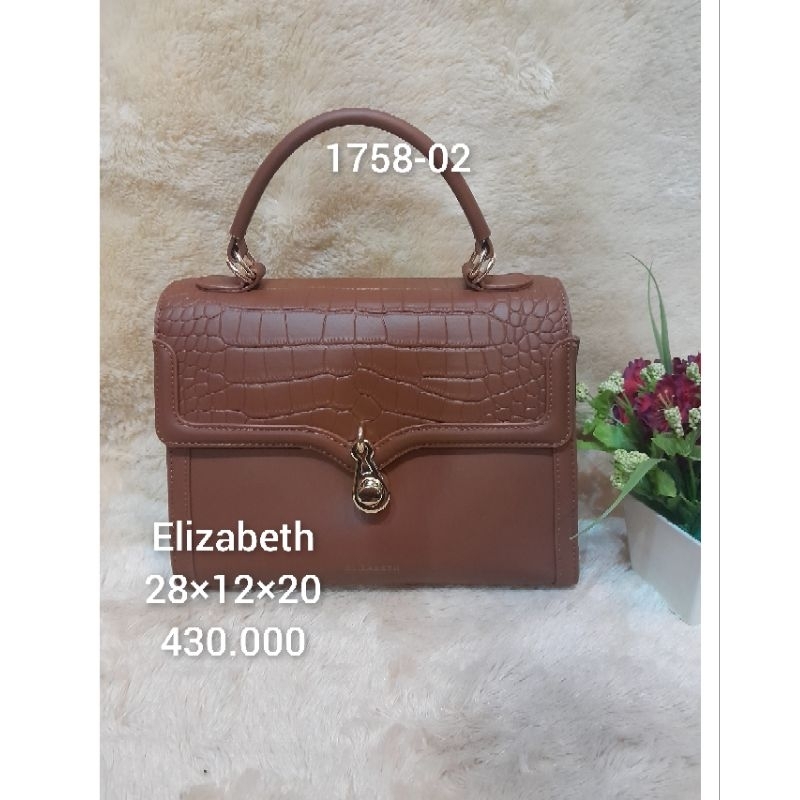tas selempang wanita merk elizabeth