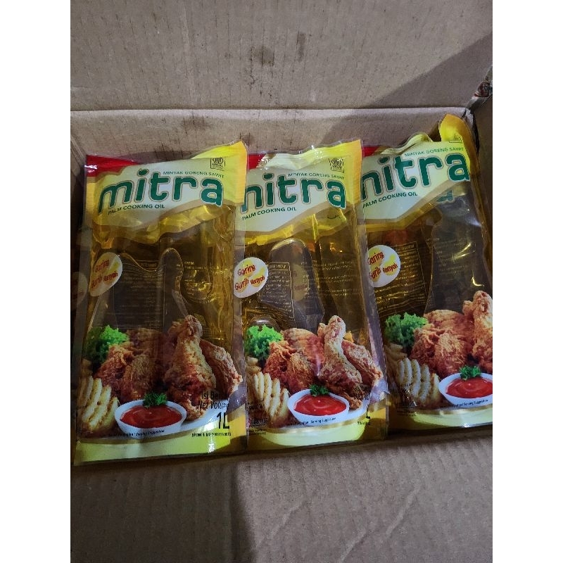 

Minyak Goreng Mitra 1L isi 12 PCS