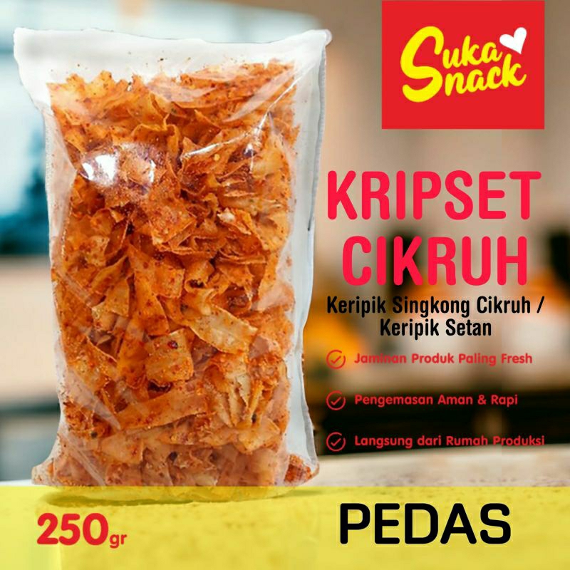 

SUKASNACK-KRIPSET CIKRUH 250GR