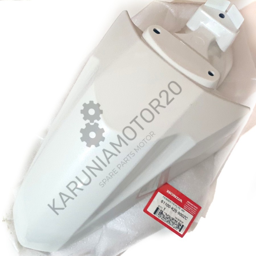 Spakbor Depan Putih Beat Fi 2012-2016 Original AHM 61100-K25-900ZC