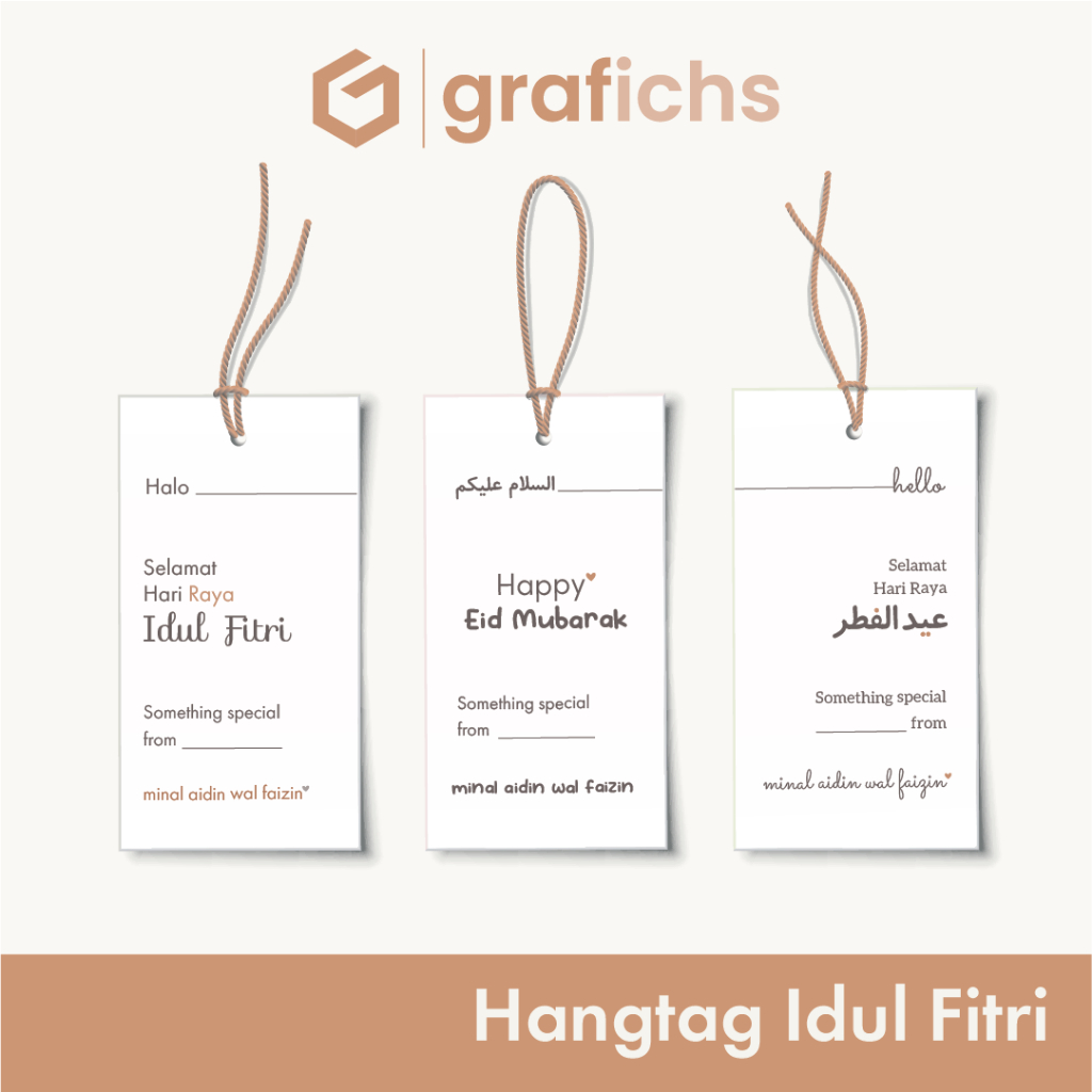 

Hang Tag Idul Fitri GIHI01-05 by Grafichs
