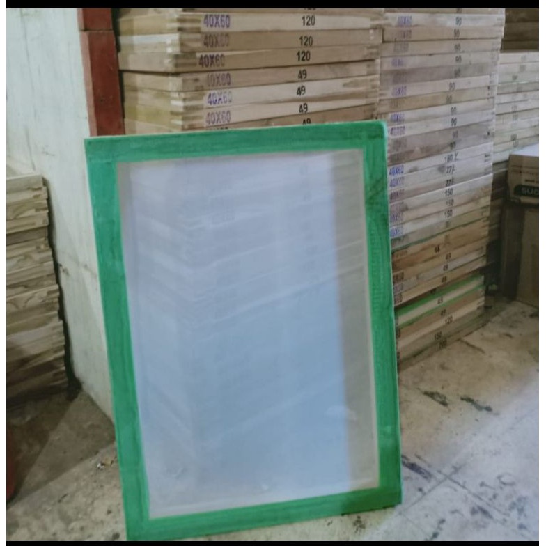 

SCREEN SABLON 4x6 T485455T61T77T9 PUTIH ART W2A9