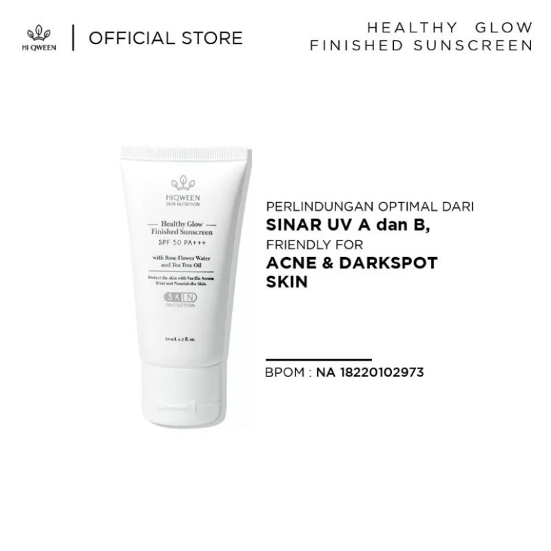 Sunscreen Hiqween Skincare Series | 10.00pm Serum | Face Essence | Soap Bar Nata de Coco
