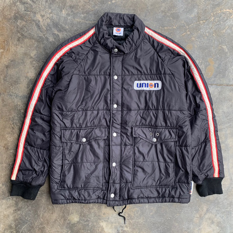 jaket motor vintage bell lubricant 76 stp