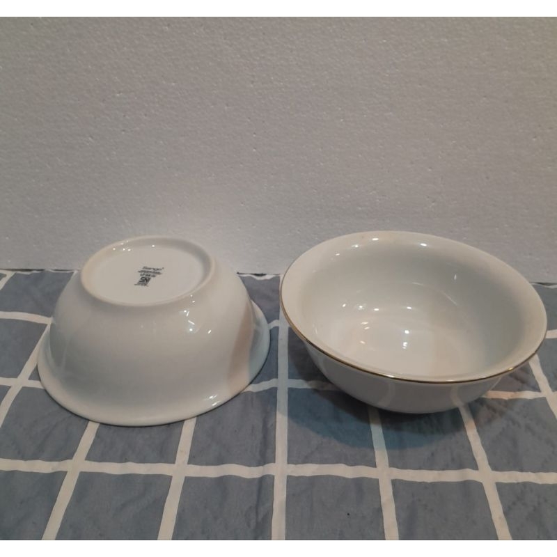 Mangkok Sango type 21740 warna putih harga pe lusin