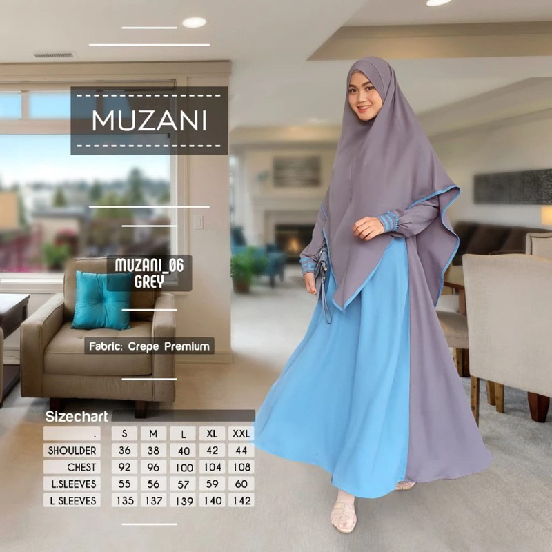 PROMOO ENDOMODA MUZANI 06 | MUZANI DRESS SET HIJAB