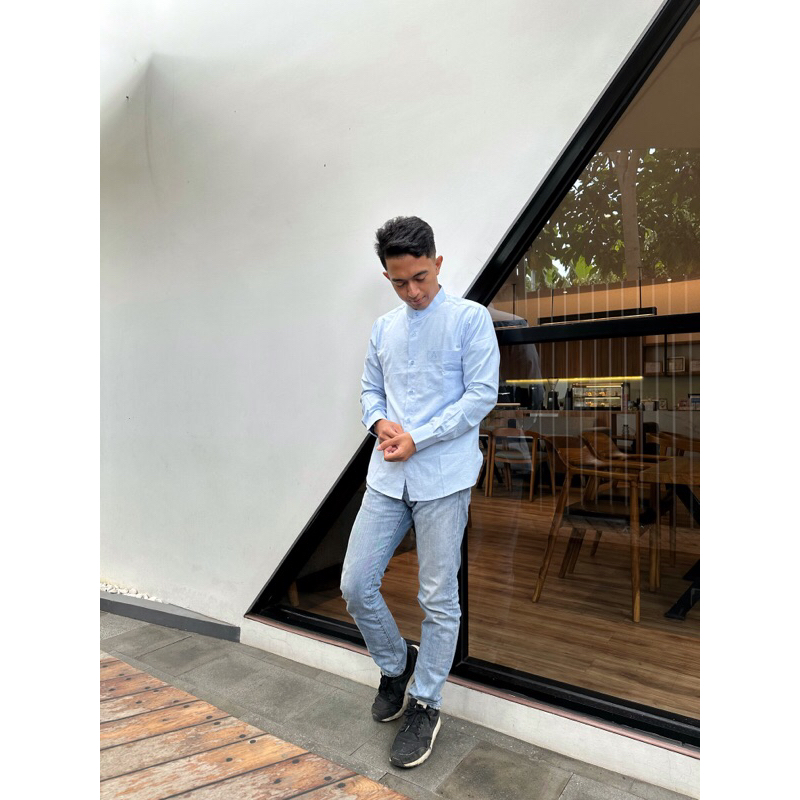 AEH KEMKO • Light Blue • Kemeja Koko Habib Ahmad Alhadar