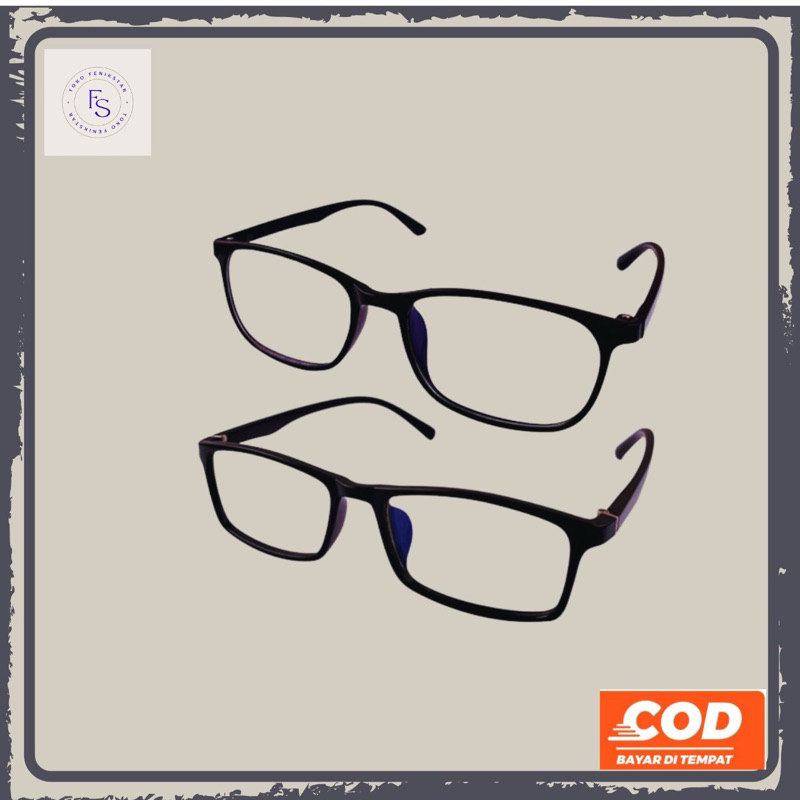 KK Kacamata ION Anti Radiasi Wanita Remaja Anti Blue Light Lindungi Mata Dari Alat Elektronik Origin