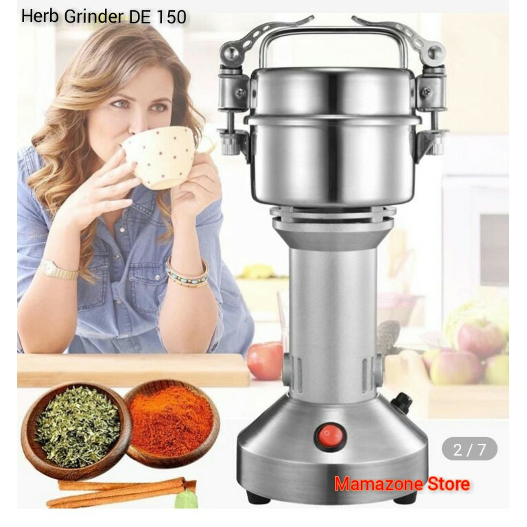Mesin Herb Grinder, Mesin Giling Bumbu, Rempah, Spice Herb Grinder, Universal Mill 150 Gr