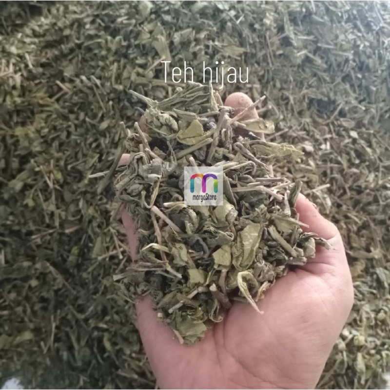 

Daun Teh Hijau 500gr Teh Hijau Alami Teh Marga