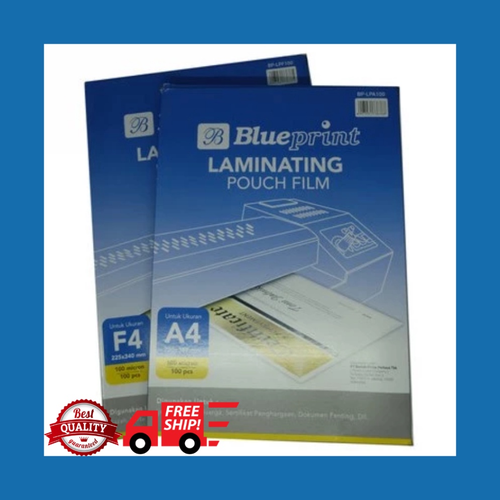 

PLASTIK LAMINATING BLUEPRINT ART Y4X7