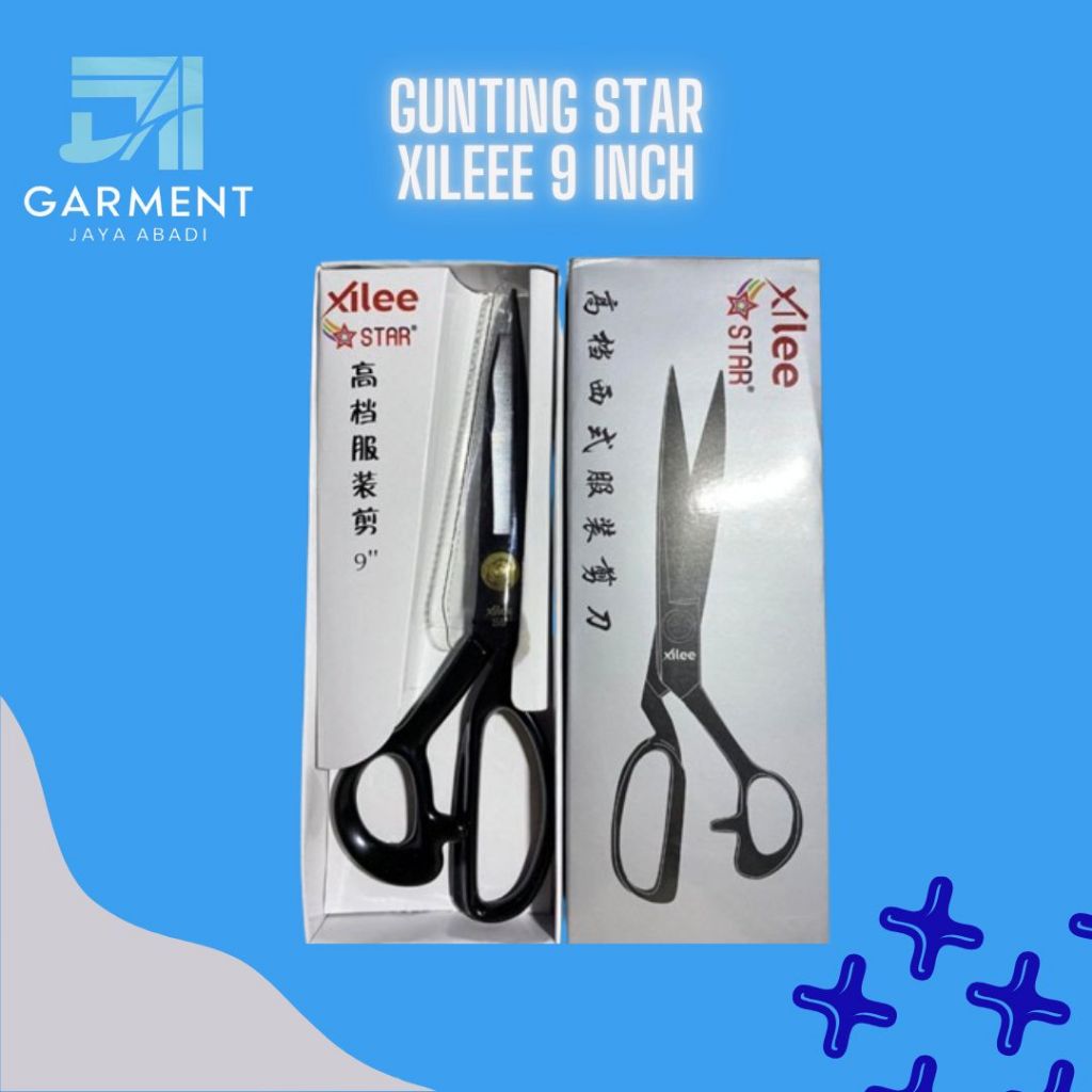 

Gunting Star Xille Full Hitam 9 Inch Original Product