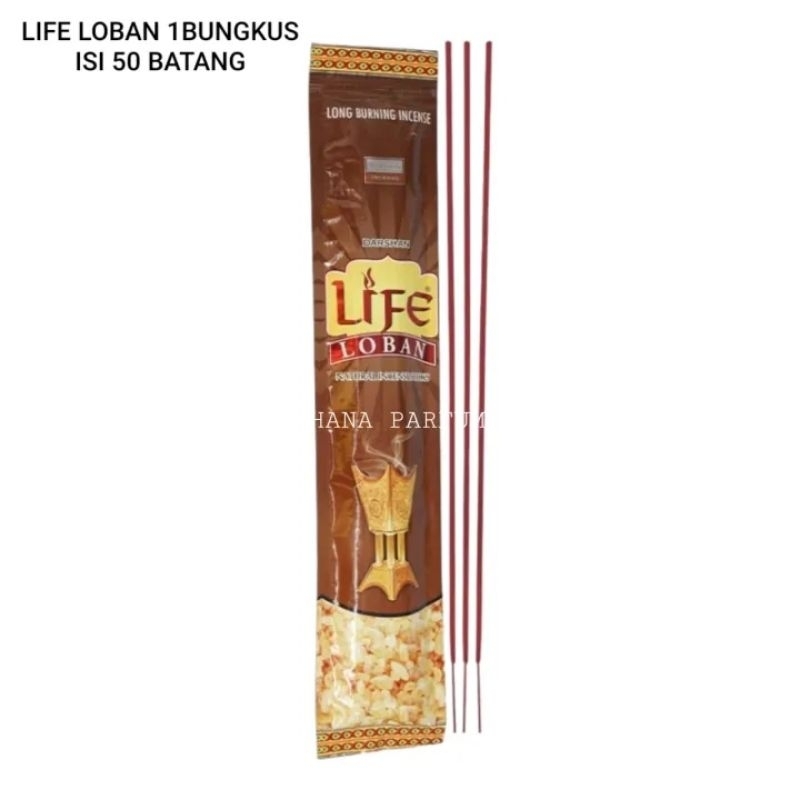 Dupa Hio Loban Life Panjang 1Bungkus Isi 50 Batang Stick By Darshan India - Bukhur Buhur Pengharum R