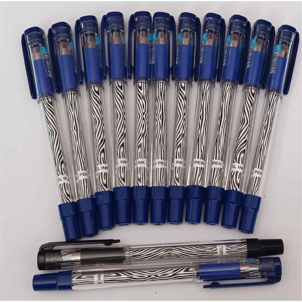 

GEL INK PEN 1,0+PULPEN GEL 1,0+Warna Hitam & Biru