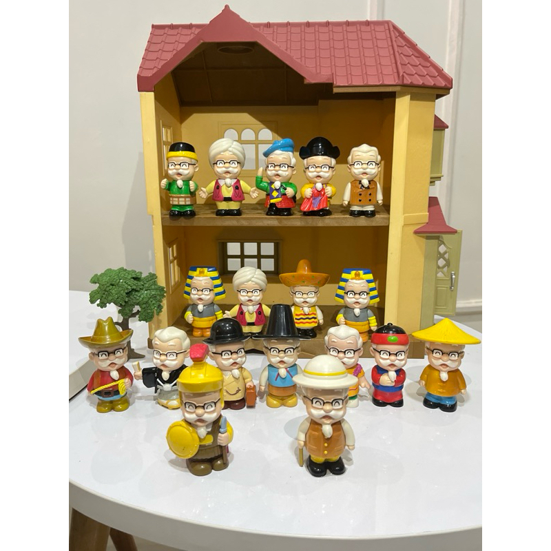 Action Figure Colonel Sanders Toys Happy Meal KFC Figure Vintage