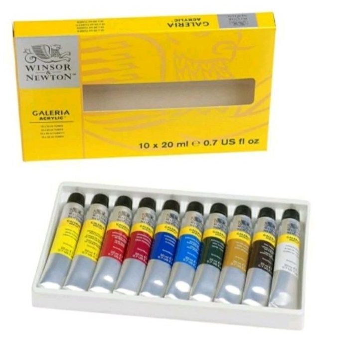 

Cat Akrilik Galeria Acrylic Colour Tube Set 1 x 2 ml Winsor Newton ART H2C4