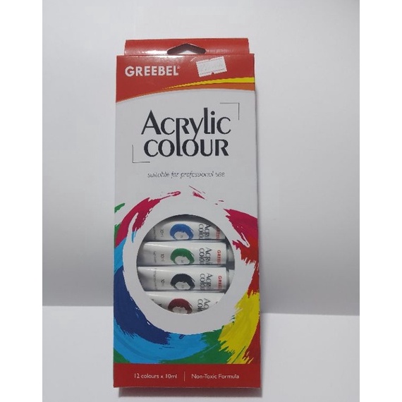 

Acrylic Greebel 12 18 24 warna ART V2R3