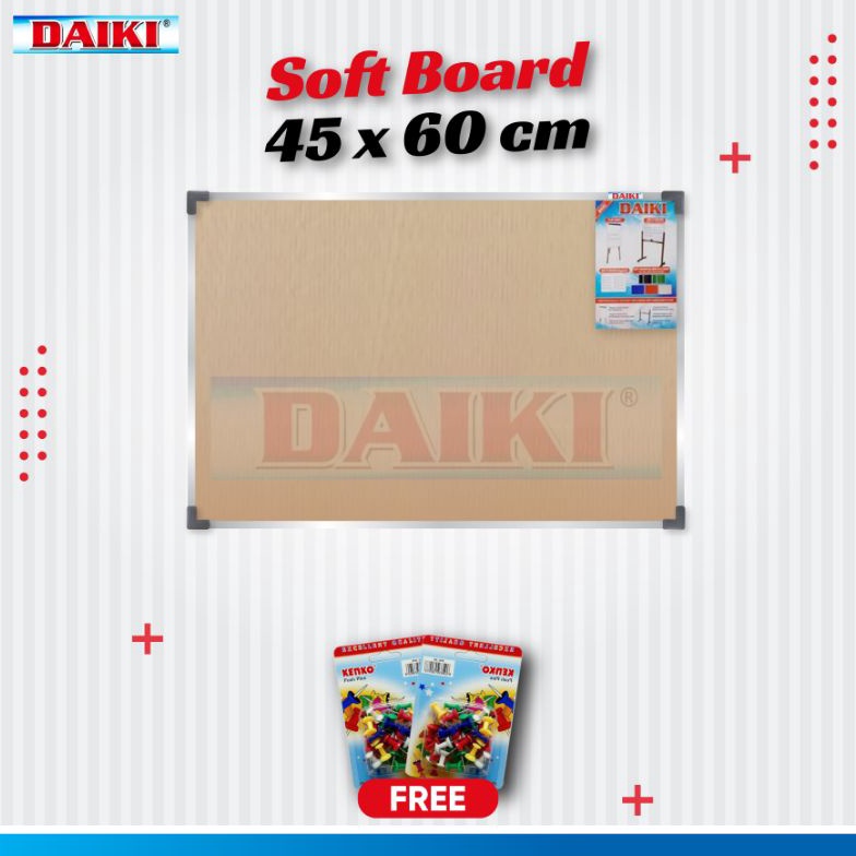 

Softboard Papan mading classic DAIKI Uk 45x6 Cm ART P7Y1