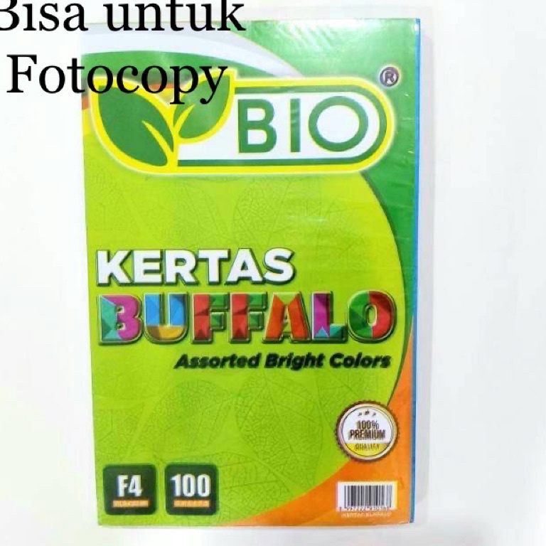 

Kertas Buffalo F4Folio 1 Pak Bio ART E5Y9