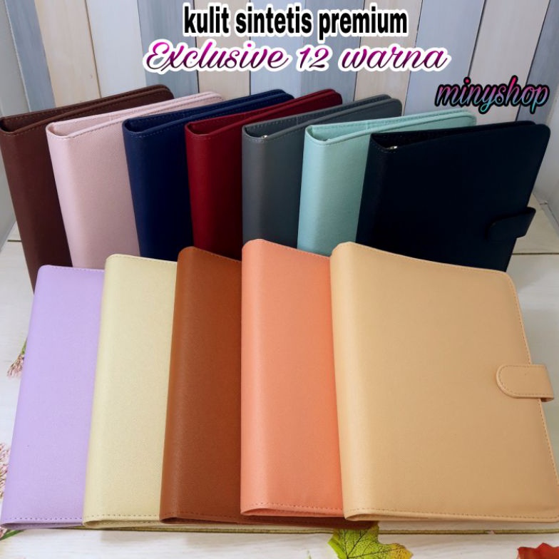 

Binder Polos Exclusive A5 2 Ring Ada 12 Warna Pilihan Agenda Kuliah Kulit ART S9M9