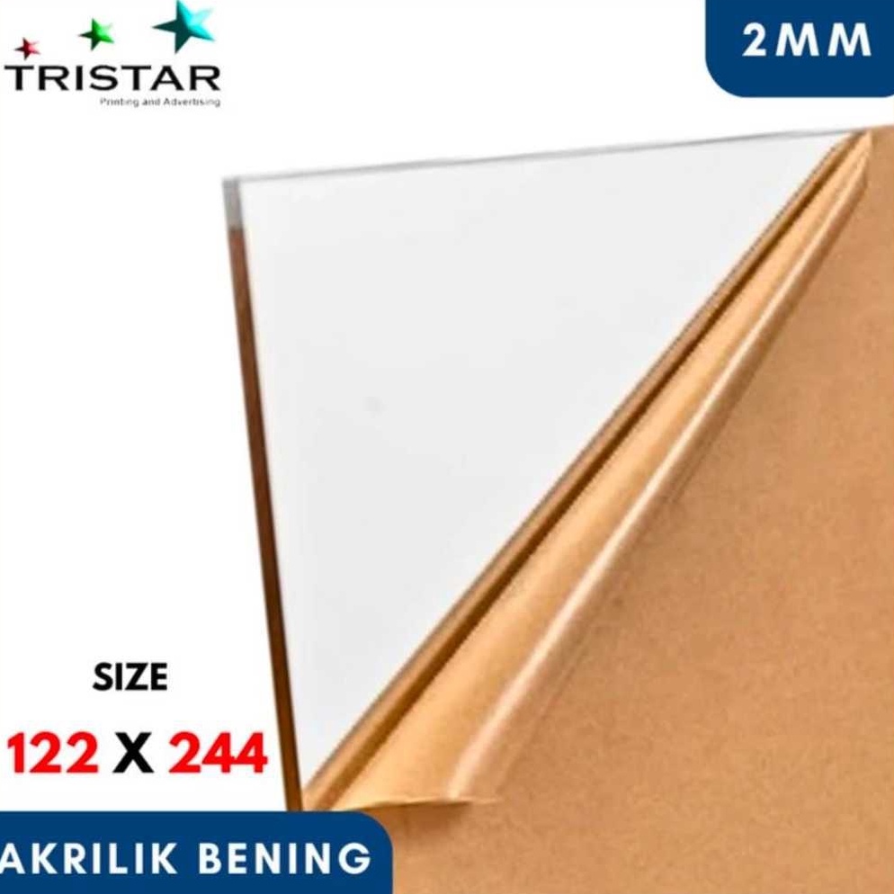 

AKRILIK LEMBARAN BENING MERK STAR ROYAL 2MM UKURAN 122 x 244cm ACRYLIC SHEET CLEAR BENING TRANSPARANT TEBAL 2MM 122X44 PREMIUM ART O8L2