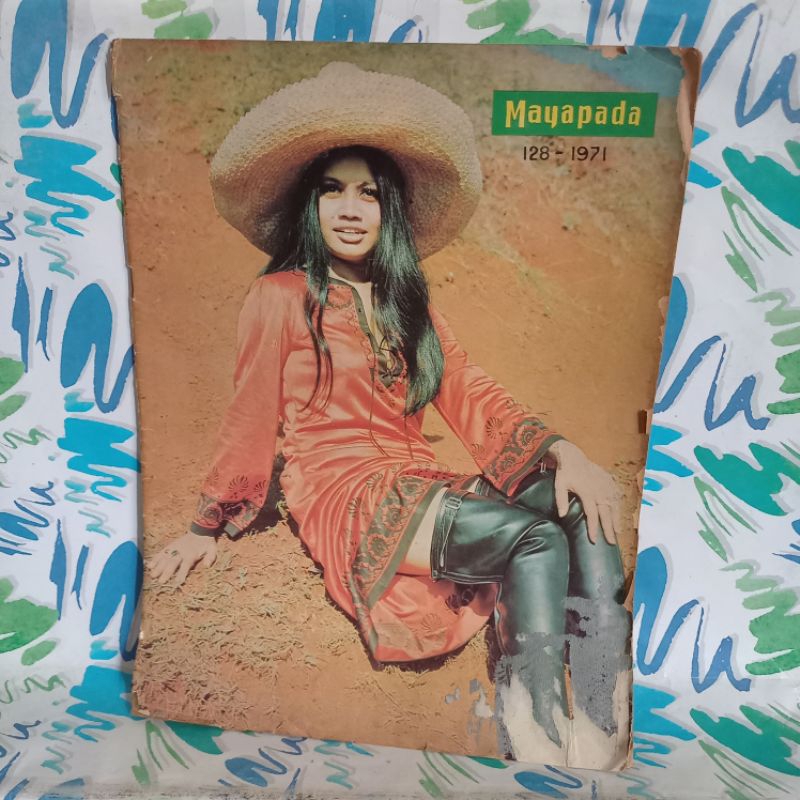 original MAJALAH  MAYAPADA NOMOR 128 TAHUN 1971 cek foto dan deskripsi HARAP TELITI SEBELUM MEMBELI