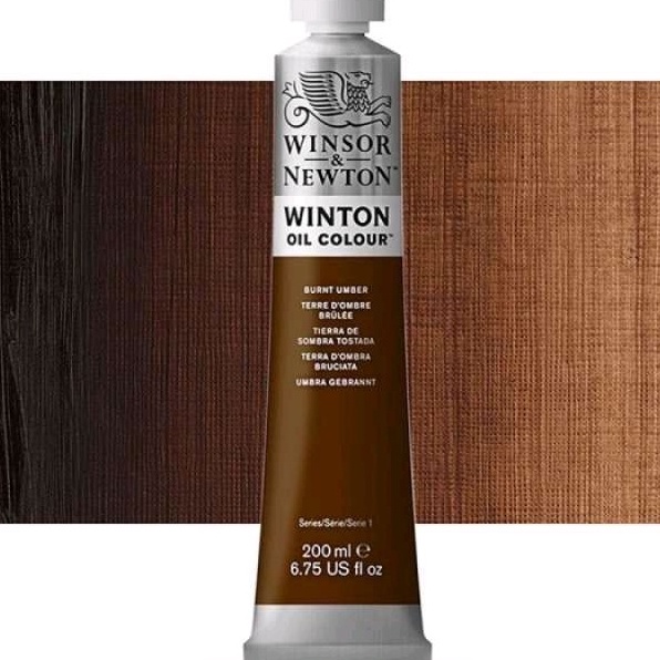 

WINTON OIL COLOUR 2 ML BURNT UMBER WINSOR NEWTON ART Y3A3