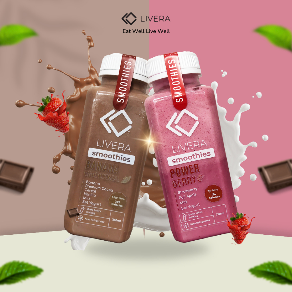 

Livera Smoothies - Jus Sehat | Kaya Serat | Pelengkap Makan