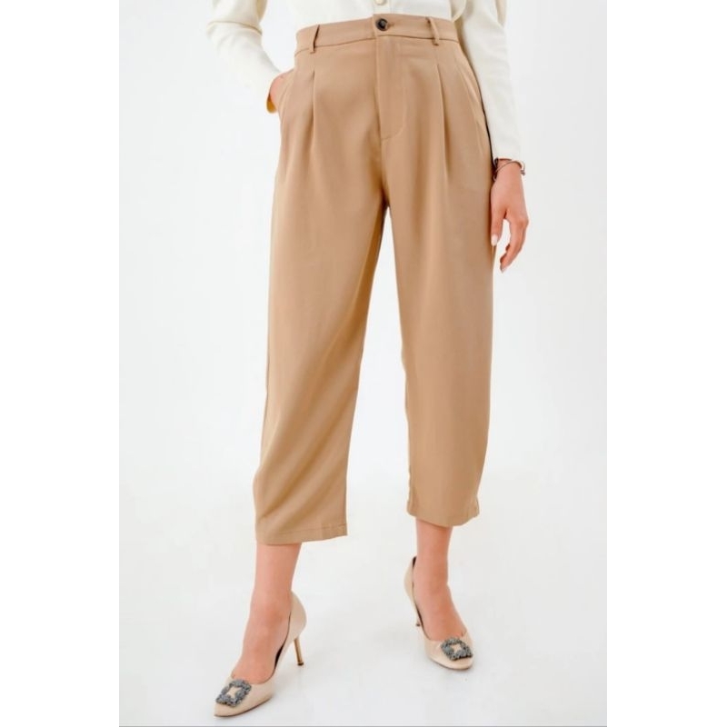 BENANG JARUM New Yuna Pants Brown size S
