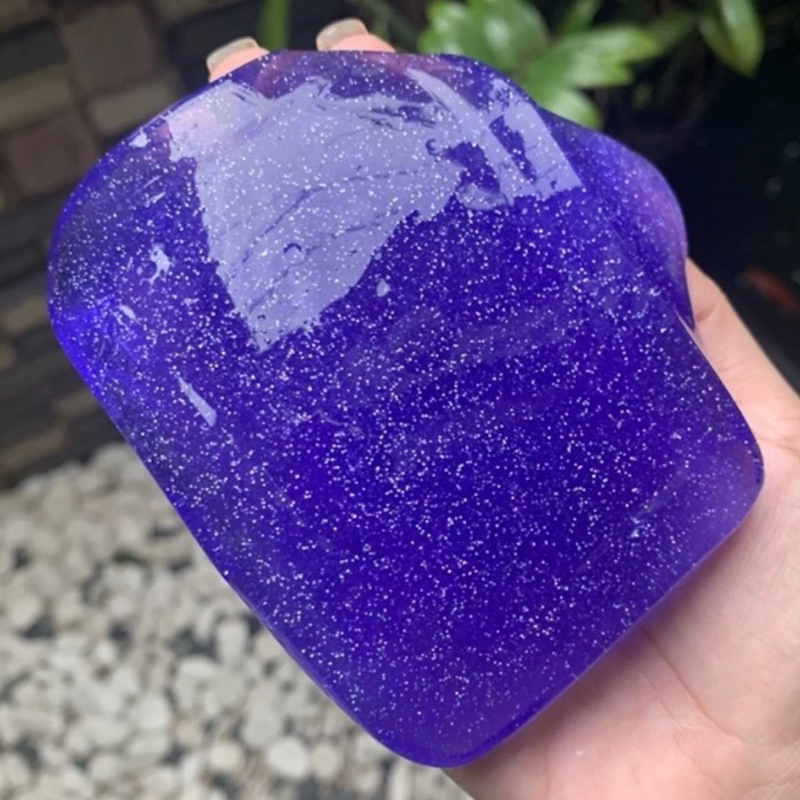 Glitter Series Slime Clear Slime Mainan Anak