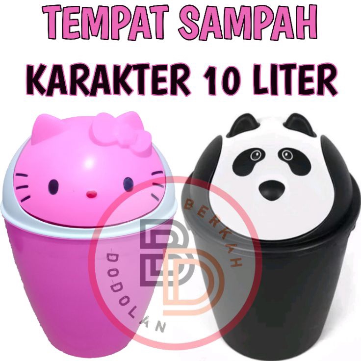 Khusus hari ini TEMPAT SAMPAH KARAKTER  TEMPAT SAMPAH HELLO KITTY  TEMPAT SAMPAH PANDA