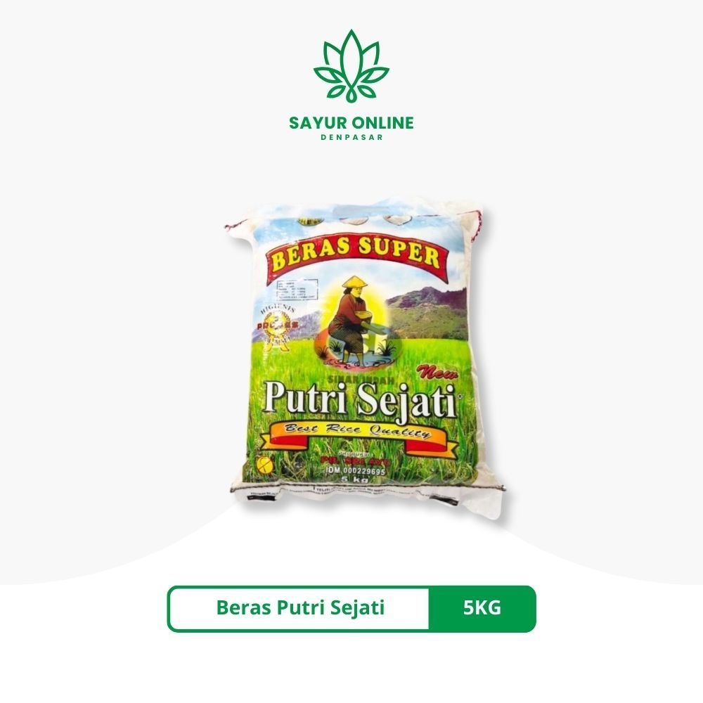 

Beras Putri Sejati 5KG - Sayur Online Denpasar