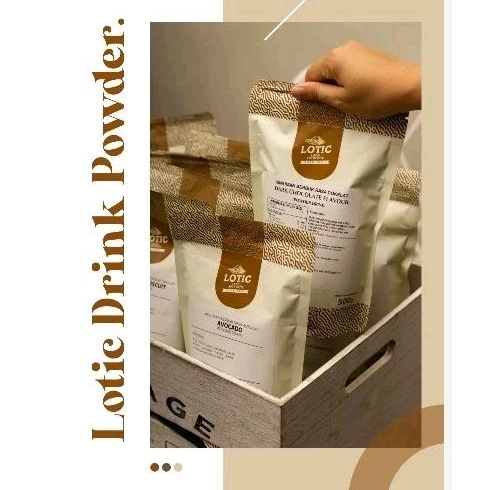 

Lotic Powder Drink / serbuk minuman / serbuk boba / minjam instant